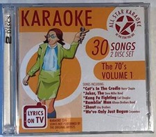Karaoke: The 70's 1 - Audio CD By Artist Not Provided - VERY GOOD