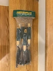 GARDEN PLUS 5pc Garden Tool Set Heavy Duty Wood Handles C Spade Rake Hoe Weeder