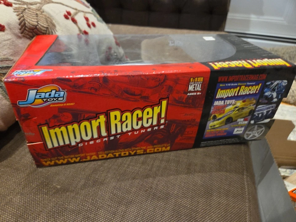 JADA IMPORT RACER MITSUBISHI MOTORS LANCER EVOLUTION VIII 1:18 TOYO TIRES HKS - Image 3 of 4