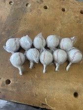 Set of 10 Baseball Pulls Cabinet Door Knobs C...