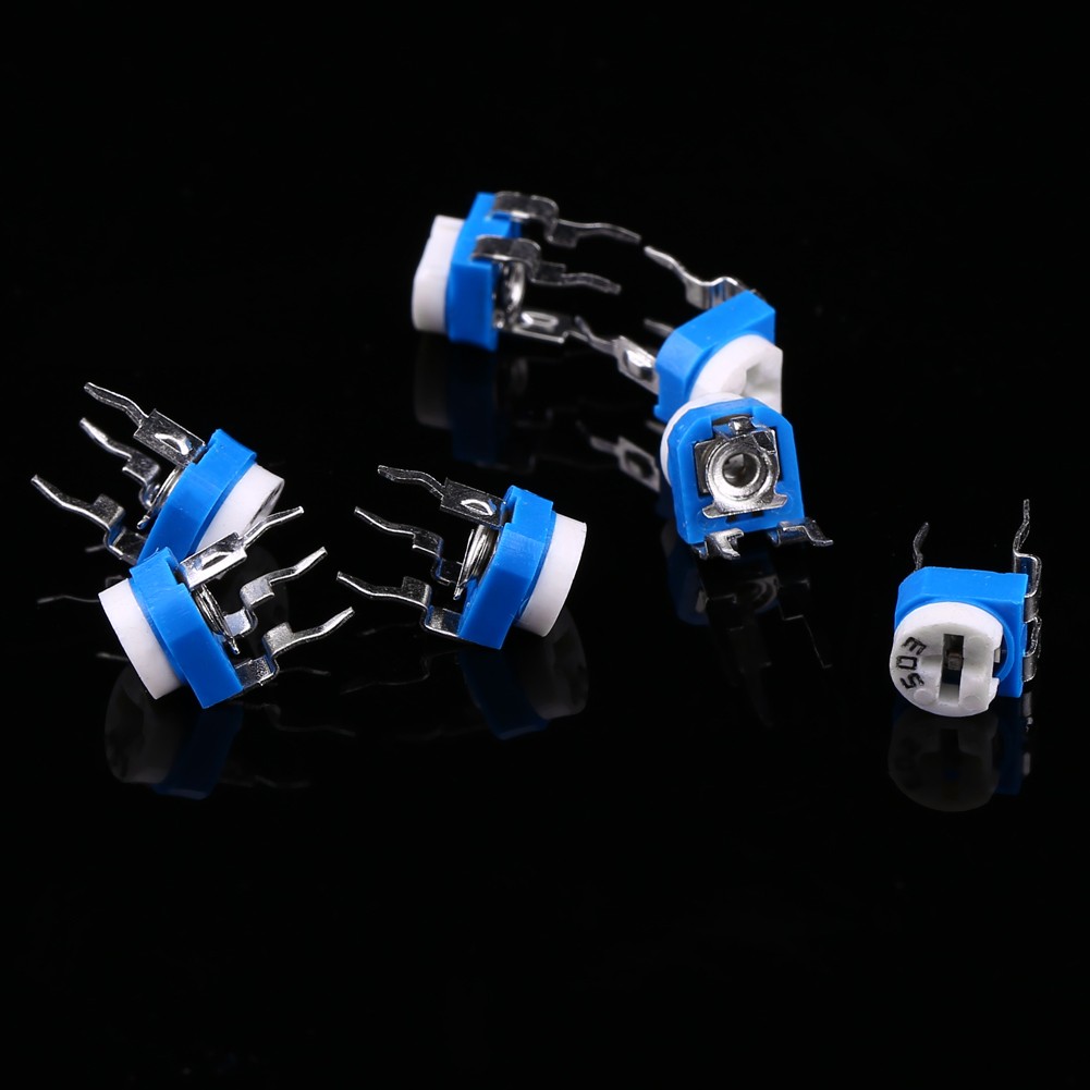 100pcs Adjustable Variable Resistor Set For Electronics Projects