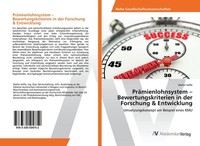 PräMienlohnsystem - Bewertungskriterien In Der Forschung & Entwicklung Walter Hö