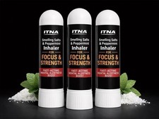 Smelling Salts + Peppermint Inhaler 3-Pack | Instant Alertness Focus Energy Gym