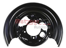 METZGER Tôle d'éclaboussure, disque de frein essieu arrière gauche pour VW