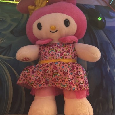 My Melody Build A Bear 2023 Hello Kitty Sanrio Rare Limited Ed w/ Dress IN HAND