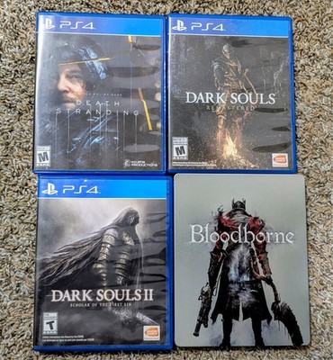 PlayStation Games Bloodborne, Death Stranding, Dark Souls Remaster,  DS 711719500490|