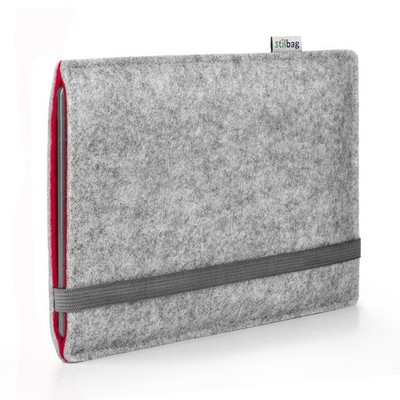 Tasche FINN - Amazon Kindle (2022) - hellgrau/rot