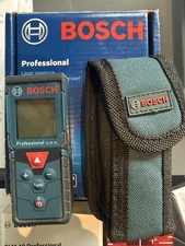 bosch professional laser measure glm 40. Blue, very little used . incs Target