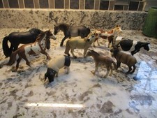 Schleich Horse Collection - Germany - 7 Horses, 1 Goat & 2 Pig - 2006