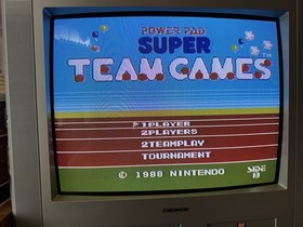 NES Nintendo Power Pad, 6 Game Lot Street Cop, Super Team, more Tested And Works