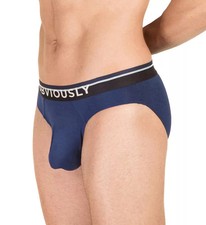 Obviously A02-1C PrimeMan AnatoMAX Brief Navy 2XL 