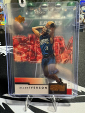 Upper Deck 2000-01 Slam Allen Iverson #40 Philadelphia 76ers Base Set