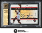 MICHAEL JORDAN BGS 9.5 2005-06 UD ULTIMATE COLL ACHIEVEMENTS SIGNATURES AUTO /63
