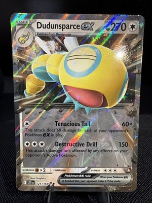 Dudunsparce ex 121/159 Sv09: Journey Together Holo