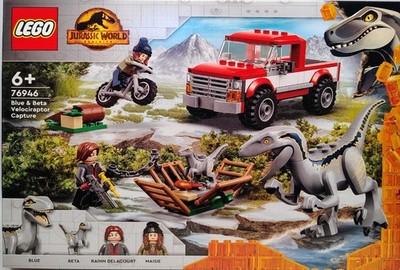 LEGO Jurassic World: Blue & Beta in der Velociraptor-Falle (76946) Neu Ovp 