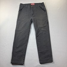 Coleman Men's Fleece Lined Bonded Utility Pants - 34 X 32 Gray