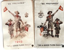 BSA 1915 & 1918 Membership Cards