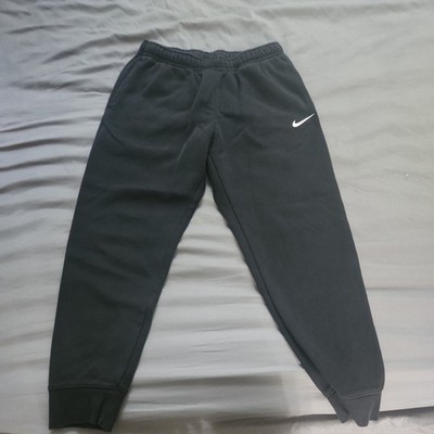 Nike Sportswear Club Fleece Joggers Men M Black Tapered 28'' Sweatpants CJ1616