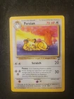 Persian 056/130 Base Set 2 Unlimited Pokémon HP/DMG