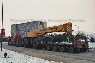 LKW Foto Schwerlasttransporter rot A. SCHOLPP #n6bf