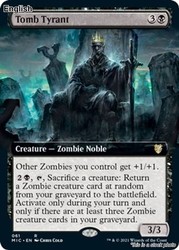 Tomb Tyrant (Extended Art) #61 Commander: Innistrad: Midnight Hunt