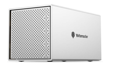 Yottamaster 4 Bay External Hard Drive Enclosure  for 3.5 & 2.5 Inch SATA HDD/SSD
