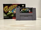 Frogger Game (Nintendo SNES) w/Box (Tested]