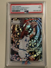 ANFERNEE PENNY HARDAWAY 1997-98 HOOPS #4HV HIGH VOLTAGE 500 VOLTS #/500! PSA 7