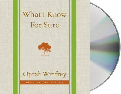 What I Know For Sure - Audio CD By Winfrey, Oprah - GOOD