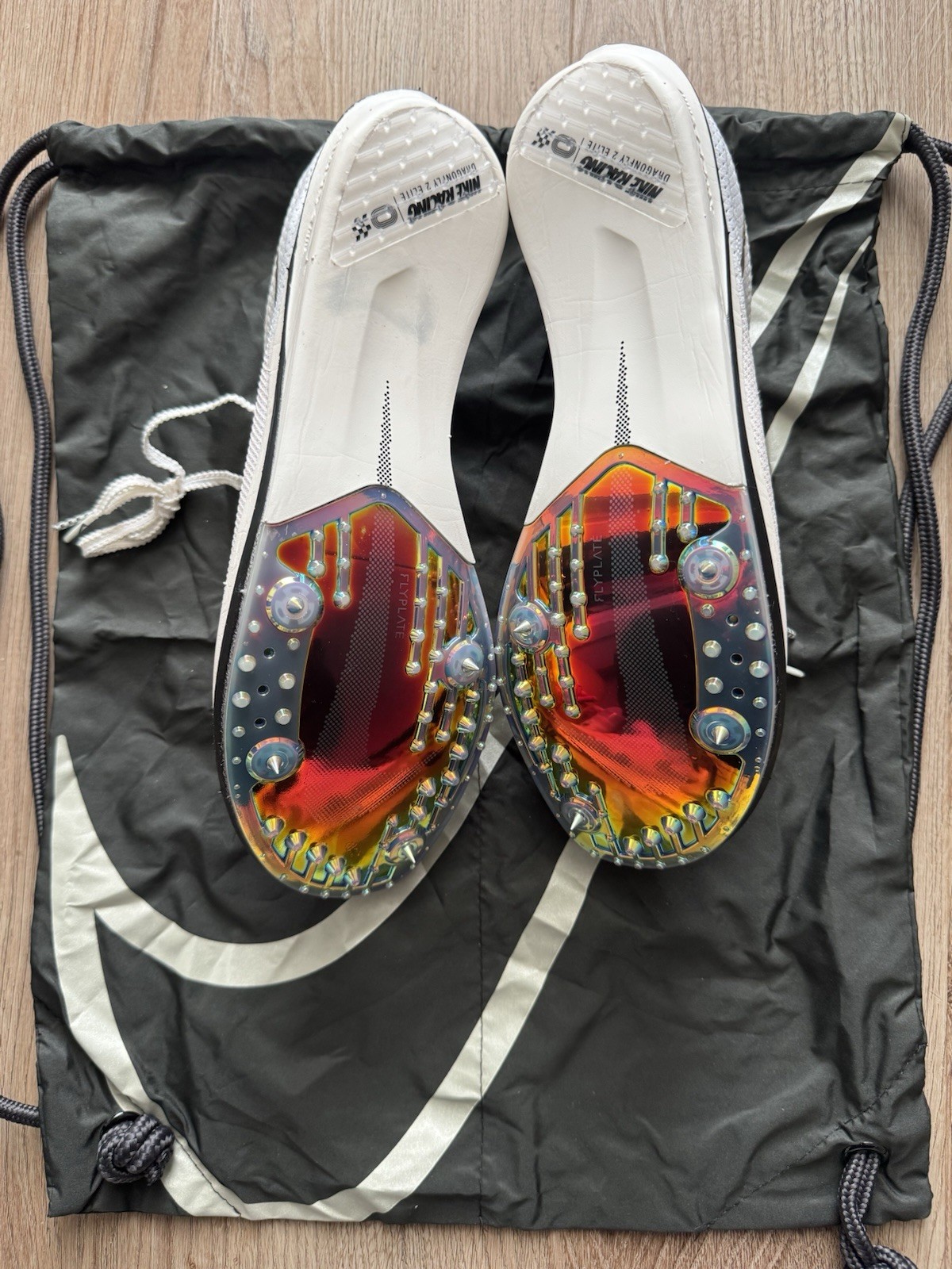 Mens Nike ZoomX Dragonfly 2 Elite Sail Jakob A Ingebrigtsen Track Spikes Sz 10.5 thumbnail 4