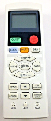 YR-HD01 NEW HAIER OEM AIR CONDITIONER REMOTE CONTROL WITH HOLDER