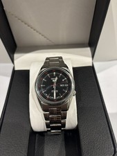 Seiko 5 Automatic 21 Jewels Black Dial Watch
