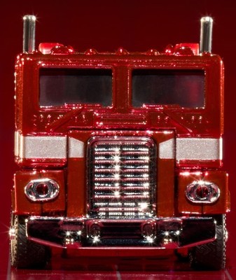 RARE Hot Wheels Mattel Creations Transformers OPTIMUS PRIME RLC Figure