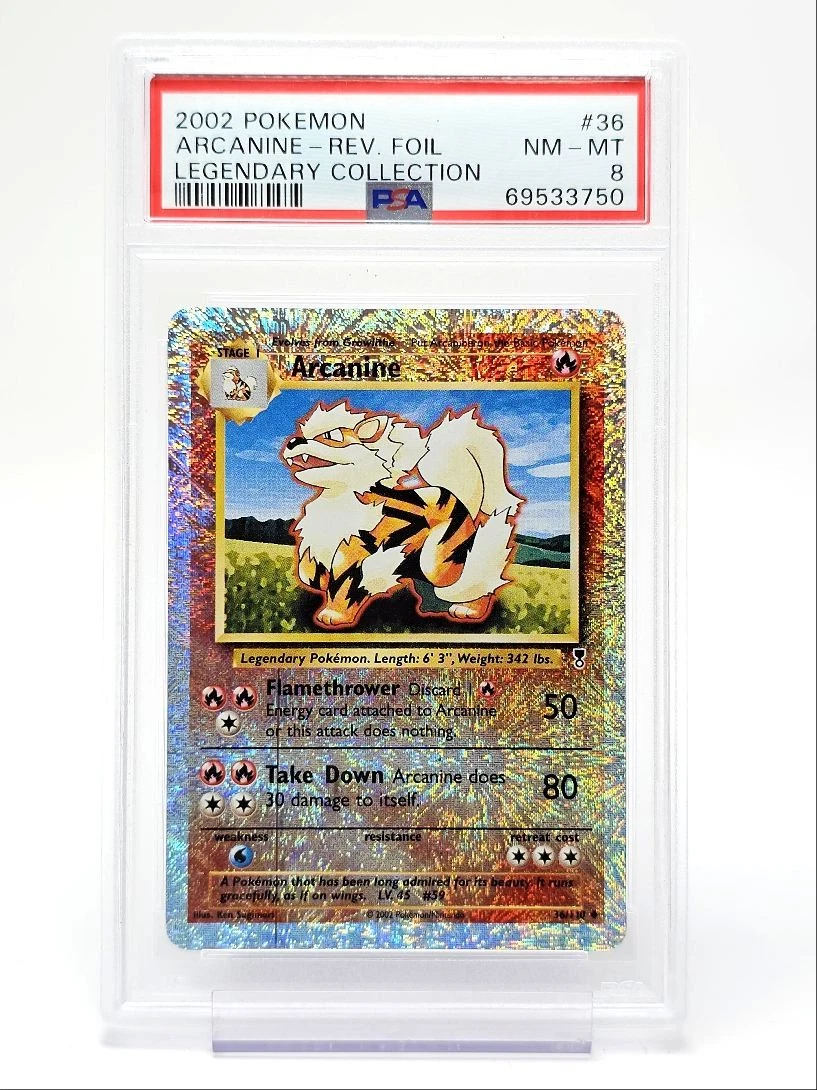 Pokémon PSA Individual Legendary Collection Trading Cards for sale