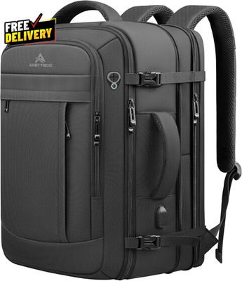 Travel Backpack 50L Expandable Extra Large Laptop Backpack Carry on Backpack W..