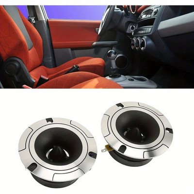 2Pcs Super Power Car Dome Tweeters: 300W High Frequency Universal Audio Speakers