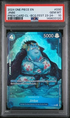 Jinbe P-030 One Piece Promotion Cards for sale | eBay