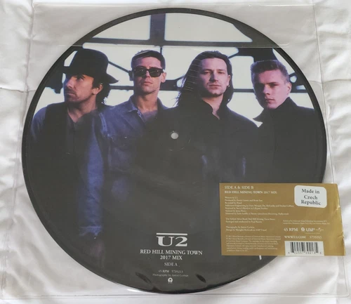 U2 RED HILL MINING TOWN 12" VINYL PICTURE DISC 45rpm RSD 2017 (JOSHUA TREE) NEW