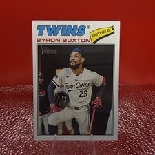 2026 Topps Heritage Byron Buxton Image Variation Minnesota Twins SP #253