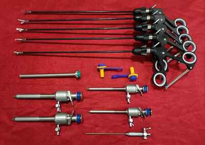 12pc-Laparoscopic Instrument Set 5mmx330mm Best Quality Reusable Instruments