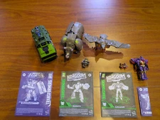 Transformers Bulkhead Rhinox Airazor Iguanus lot
