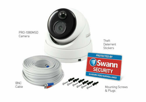 Swann PIR CCTV Dome Camera PRO-1080MSD Heat Thermal Sensing 1080p HD x1 - Picture 1 of 9