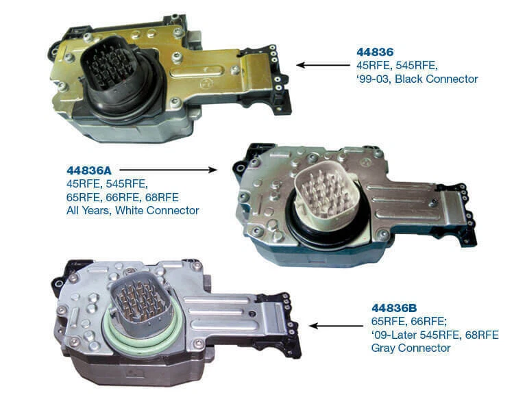 Bloque solenoide de cambio de transmisión 545RFE 45RFE Chrysler Aspen Dodge 2500 Jeep Foto 4 de 4