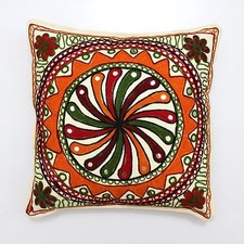 Suzani Handmade Multi color Home Decor Pillow Shams Couch Cushion Cover Cc