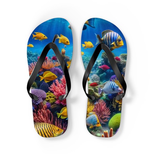 Ocean Summer Sandals, Beach Shoes, Vacation Flip Flops, Pool Slides, Comfortable