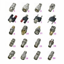 1pce Adapter BNC to UHF PL259 SO239 / Banana / SMA / TNC Male  Female Connector