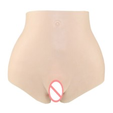 Silicone Fake Vagina Crossdresser Panties Hip Shaping Pants Enhancer Panty