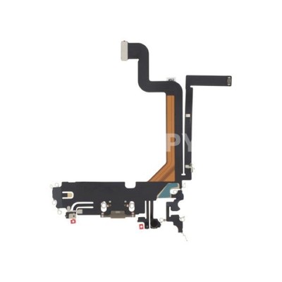 CONNETTORE RICARICA APPLE IPHONE 11 PRO MAX Flat Microfono Dock Cari Nero Con Ic.1.1.970.gp.69877