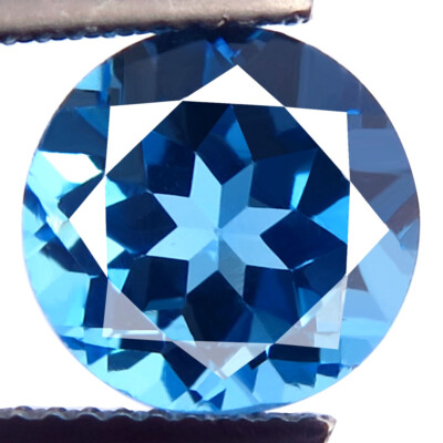 BLUE TOPAZ FLAWLESS NATURAL BEST 5A+BLUE TOPAZ