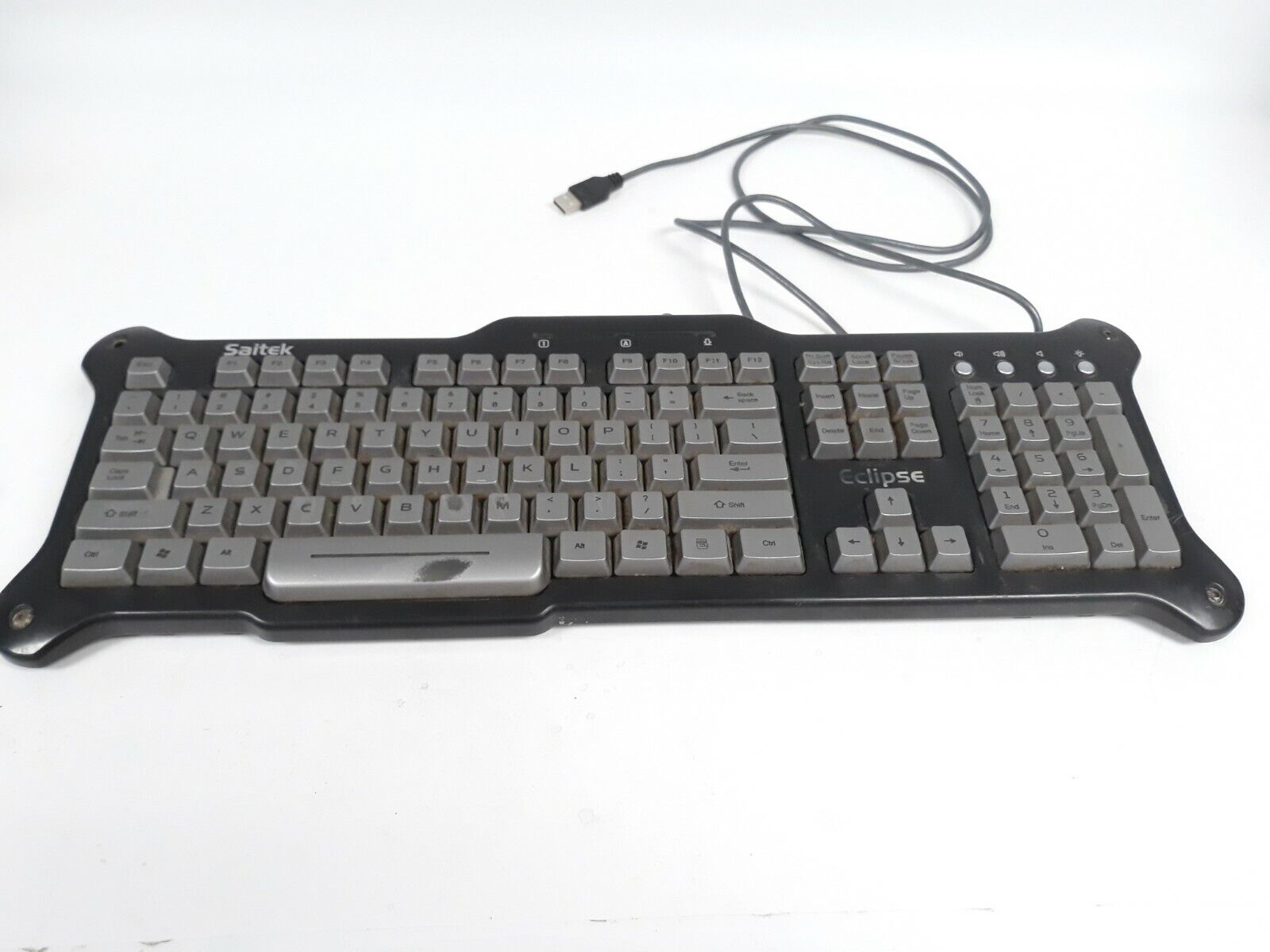 Saitek Eclipse PZ30AU Wired Keyboard KU-0418 Backlight
